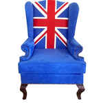 Кресло каминное Dg-home: Union Jack. ИД 7227611 Кресло каминное Dg-home: Union Jack. ИД 7227611