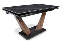стол обеденный прямоугольный Кели [532394] раскладной, керамика