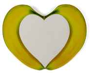 Зеркало настенное фигурное Love Banana. ИД 7332562