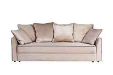диван-кровать Mores [MORES(K)-2K-КРЕМ-Bel09+Vel35] 3-х местный