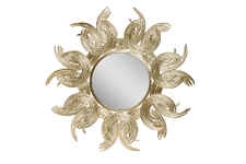 Зеркало настенное круглое Солнце. ИД 7319134
