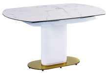 стол обеденный овальный Атриум [MC6225DT-Wcasa] раскладной