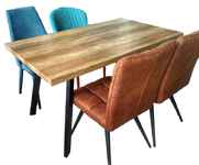 стол обеденный прямоугольный Романо [MK-5825-WD] раскладной
