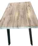 стол обеденный прямоугольный Романо [MK-5825-GR] раскладной