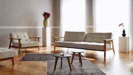 диван-кровать Splitback [95-74101027531-5-2] 115 X 210, с деревянными подлокотниками
