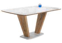 стол обеденный прямоугольный Петир [462108] раскладной