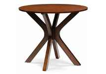 стол обеденный круглый Feder [15527] деревянный
