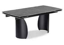 стол обеденный прямоугольный Готланд [588030] раскладной, керамический