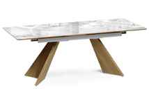 стол обеденный прямоугольный Ливи [588022] раскладной, керамический