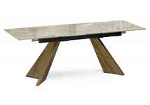 стол обеденный прямоугольный Ливи [588021] раскладной, керамический