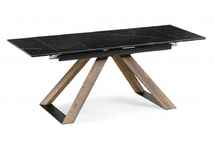 стол обеденный прямоугольный Гарднер [588025] раскладной, керамический