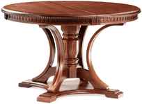 стол обеденный круглый Нозеан [543580] деревянный, раскладной