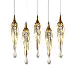 светильник подвесной Goddess Tears [P68009L-5 gold]