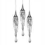 светильник подвесной Goddess Tears [P68009L-3/R chrome]