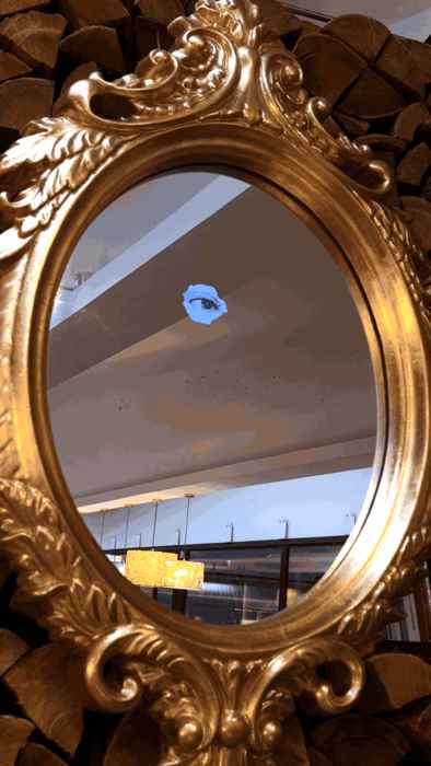 зеркало настенное фигурное