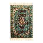 Ковёр напольный прямоугольный Voice. ИД 7369244