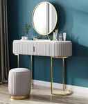стол туалетный Sandra Cooper [13606] с зеркалом+пуф