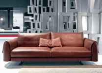 диван в гостиную Victor [13564] кожаный