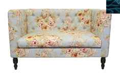диван в гостиную Rose [KS-03-2-navy] 2-х местный