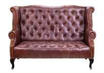 диван в гостиную Royal [SF-2000-LBR] 2-х местный, кожаный