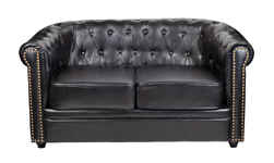 диван в гостиную Karo [7LV24029-2-B] кожаный