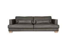 диван в гостиную трёхместный BRANDON S1082 [18143] кожаный