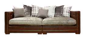 диван в гостиную Валлес [172774] кожаный