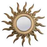 Зеркало настенное круглое Солнце. ИД 7334987