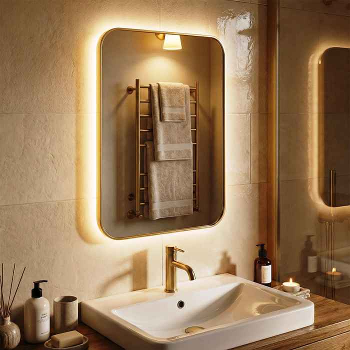 зеркало настенное прямоугольное