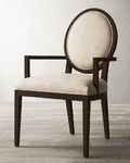 стул обеденный с подлокотникам Бенуа [P2202 brushed brown oak]