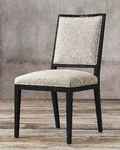 стул обеденный Карлайл [LHFDC2195HLN black oak / natural linen]