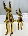статуэтка Золотые кролики [IST-082casa]