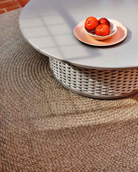 ковёр напольный круглый