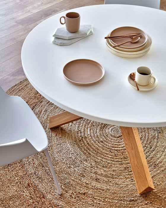 ковёр напольный круглый