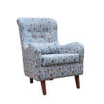 Кресло на ножках Голубая роза. ИД 7353681
