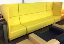 диван для офиса Скайнет [ska-d5mb-y] экокожа, модульный