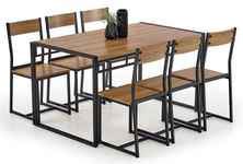 комплект мебели обеденный BOLIVAR [V-CH-BOLIVAR-ZESTAW] стол + 6 стульев
