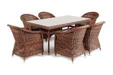 комплект мебели обеденный Эспрессо [EC6T-7-SET brown] плетёный