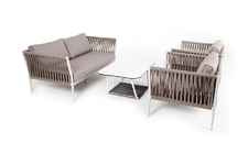 комплект мебели для отдыха Касабланка [KASS2C2T-4-SET] плетёный