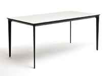 стол обеденный прямоугольный Малага [RC013-160-80-A black]