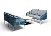комплект мебели для отдыха Канны [KANS2C2TJ-4-RC658-SET blue] лаунж зона