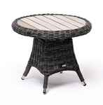 стол кофейный садовый Равенна [YH-S4329P-graphite] ротанг искусственный