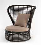 кресло садовое Парма [YH-C1240W Bronze] ротанг искусственный
