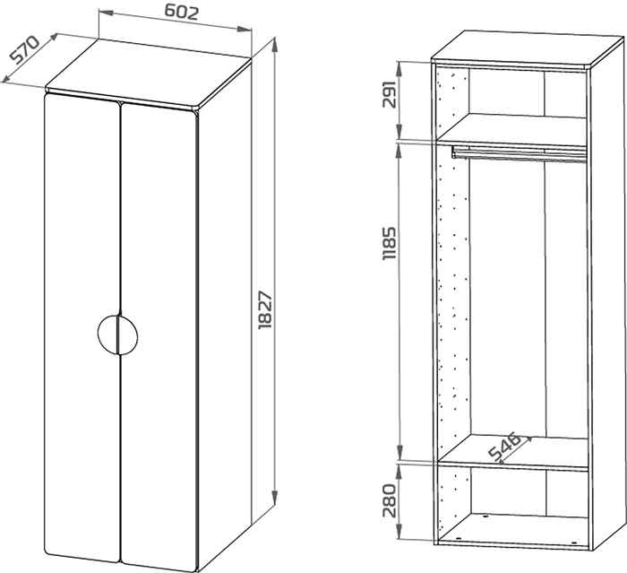шкаф в спальню