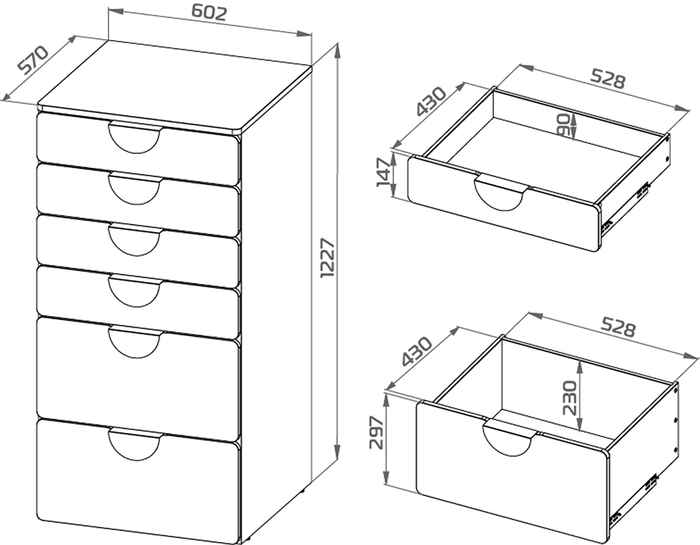 комод в спальню