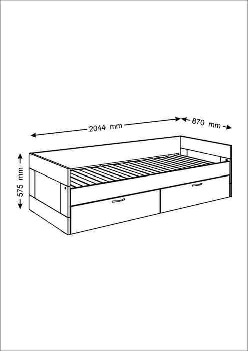 кровать односпальная